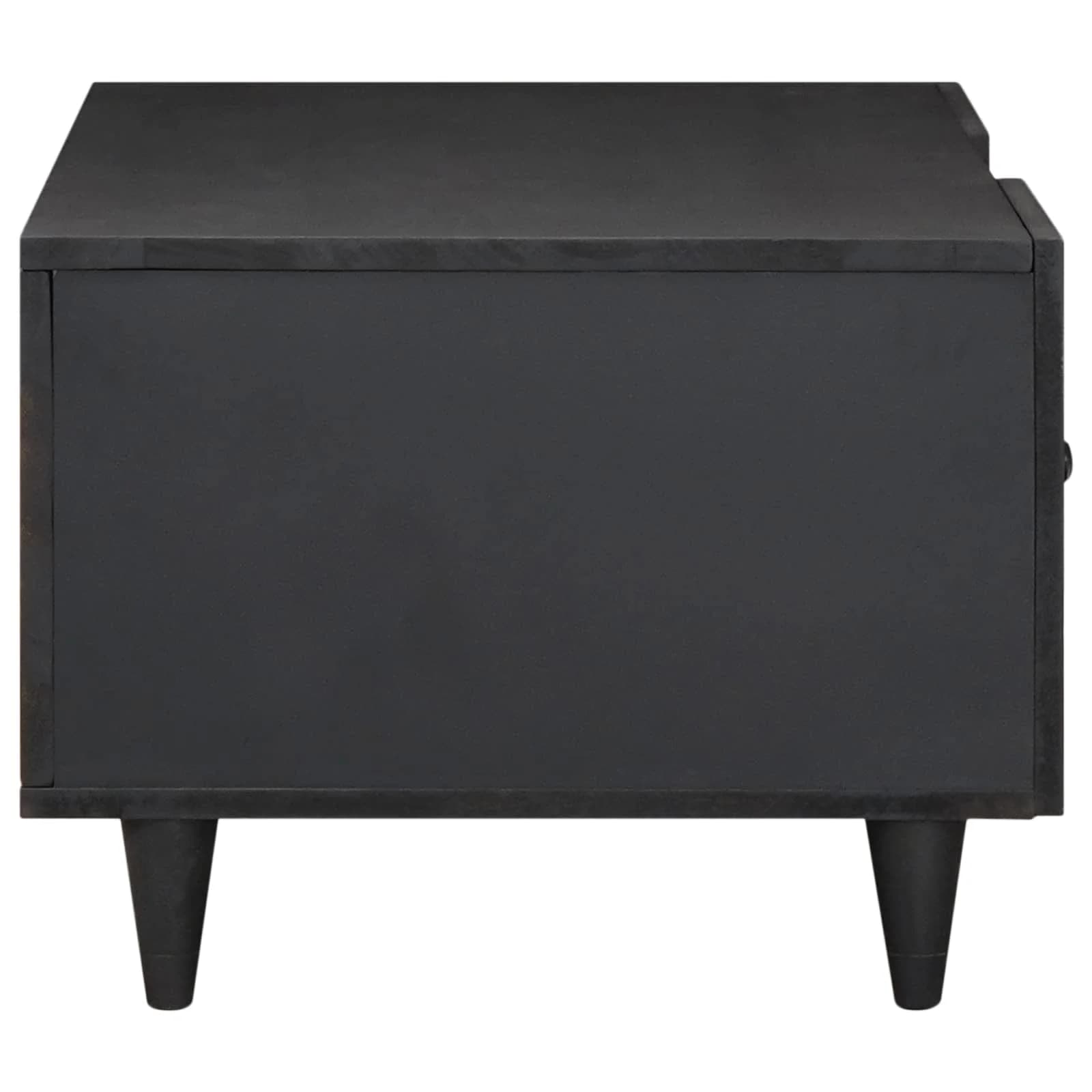 Klubska miza večbarvno 100 x 54 x 40 cm Masiven les manga - slika 4