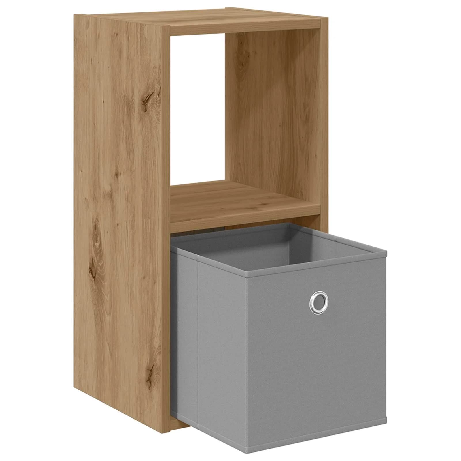 Nočna omarica 2 kos Umetni hrast 30,5 x 27 x 59,5 cm - slika 5