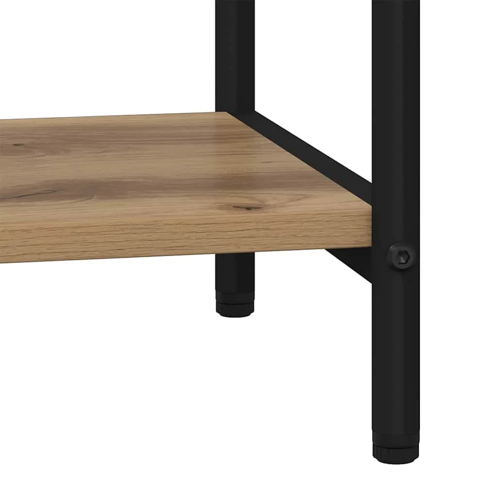 Knjižna polica 3 nivojev 60 x 30 x 109 cm Inženirski les - slika 8