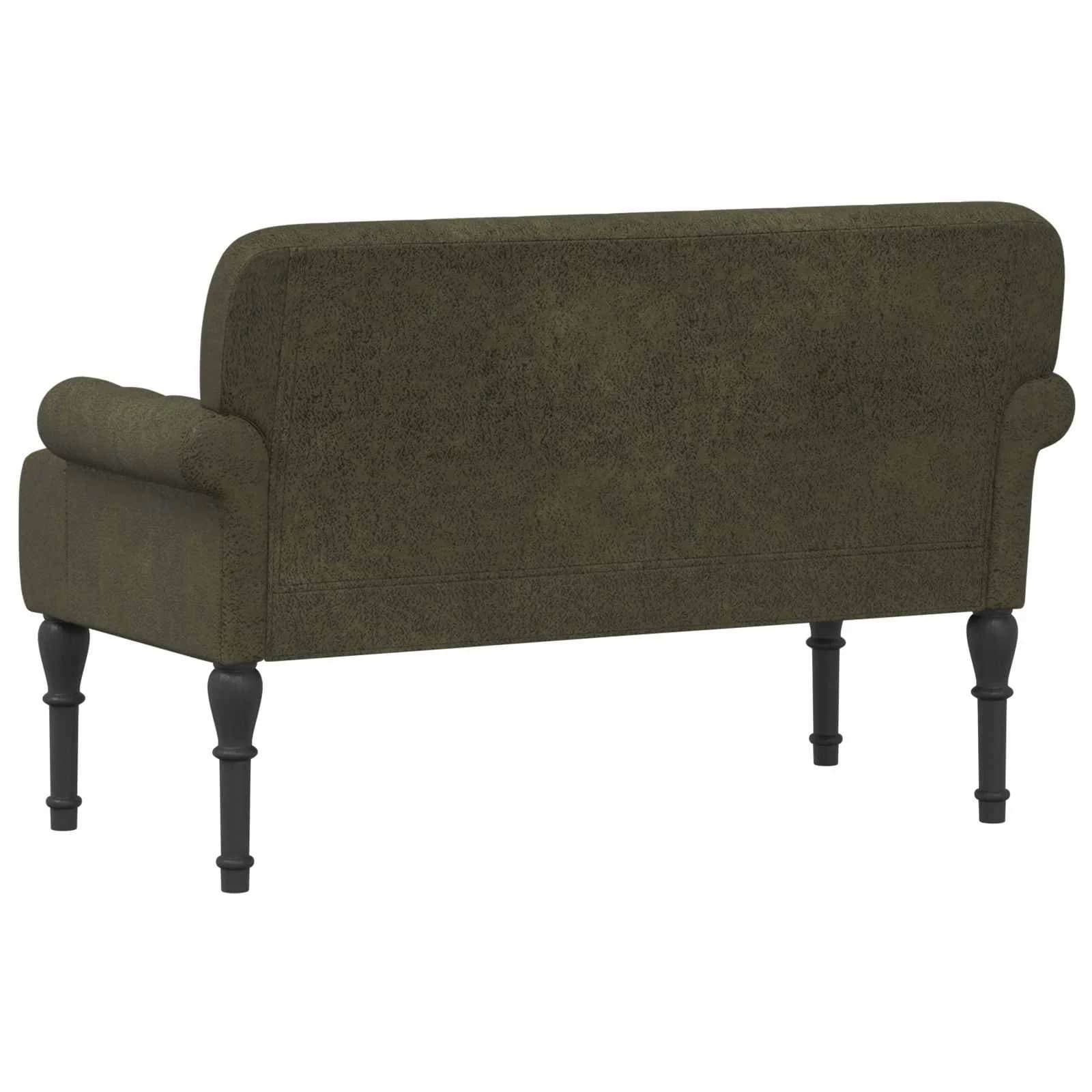 Dvojnica s gumbi Vojaška zelena 120 x 65 x 78 cm - slika 5