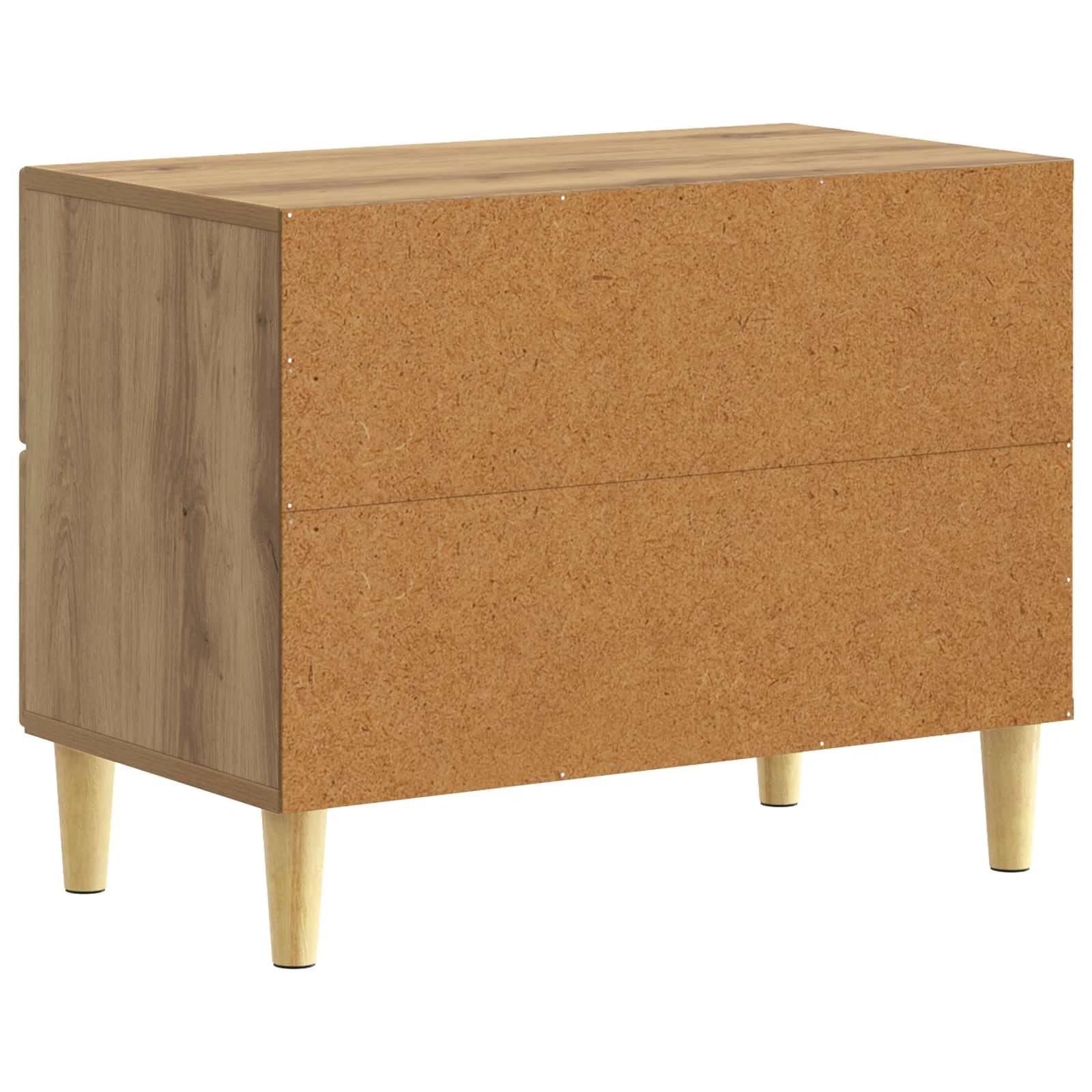 Nočna omarica Artisan hrast 62 x 34,5 x 48 cm Inženirski les - slika 6
