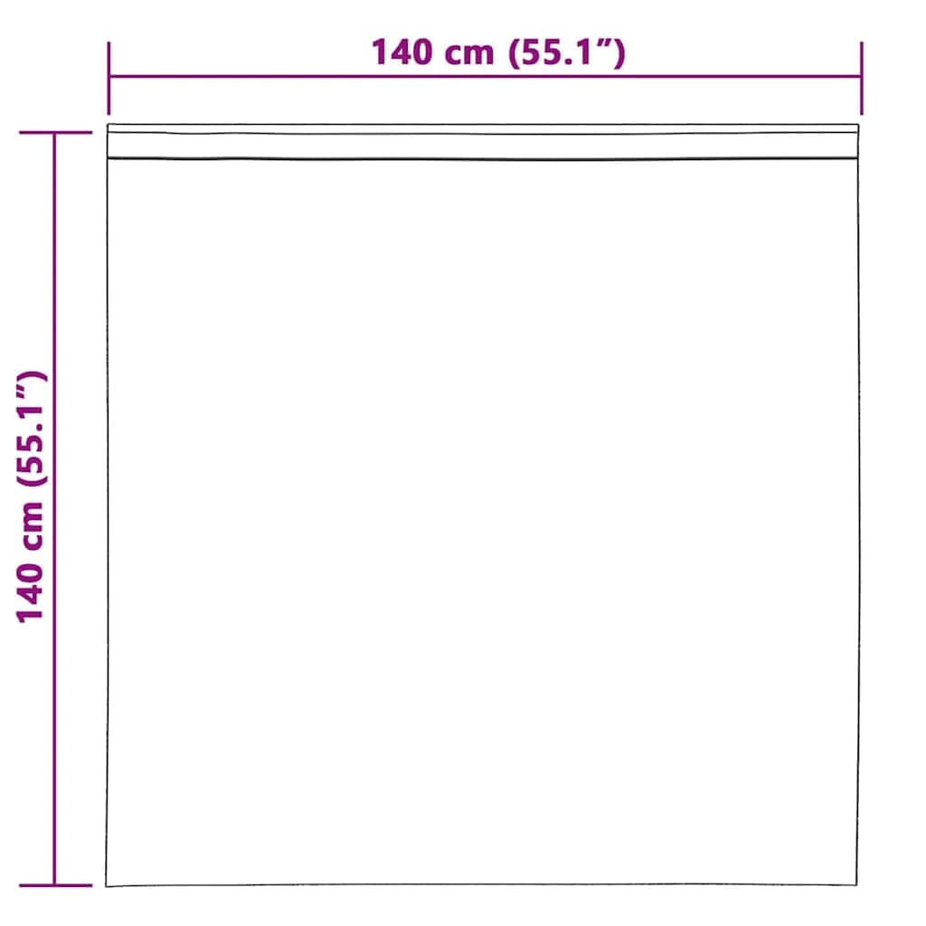 Zatemnitvene zavese 2 kos Temno modra 140 x 140 cm Žamet - slika 9
