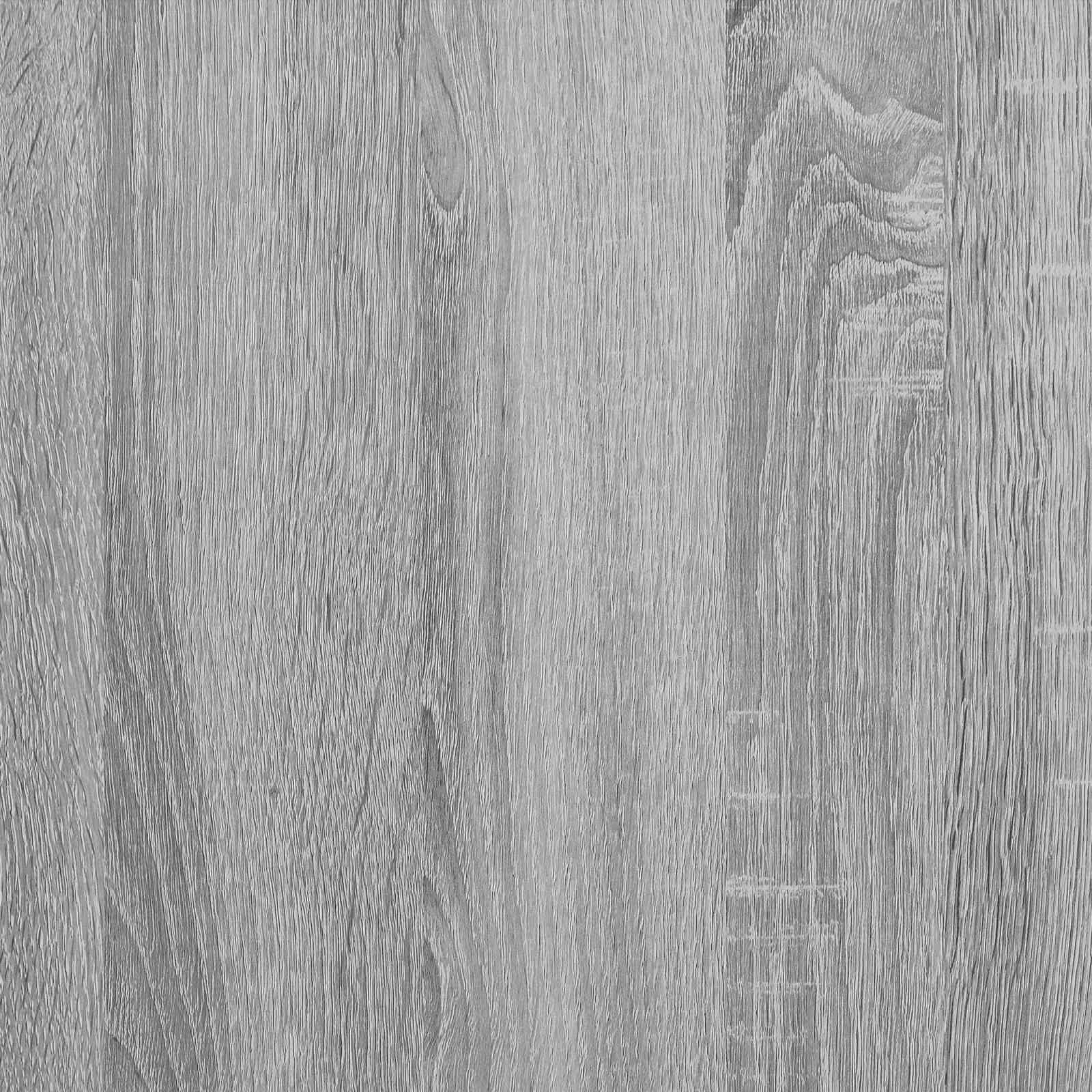 Stenska miza Siva Sonoma Inženirski les 80 x 45 x 30 cm - slika 11