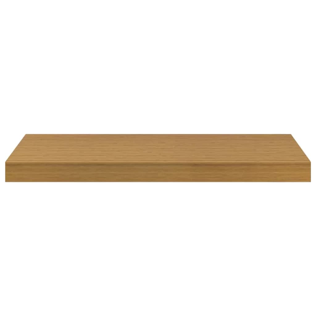 Stenska polica Montaža za steno 4 kos Bež 60 x 23,5 x 3,8 cm - slika 7