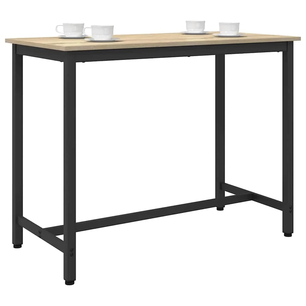 miza Sonoma hrast 100 x 50 x 76,5 cm Inženirski les in jeklo - slika 2
