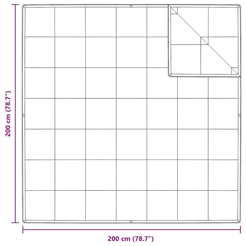 2-v-1 Dv entscheiden Bela 200 x 200 cm Perje - slika 10