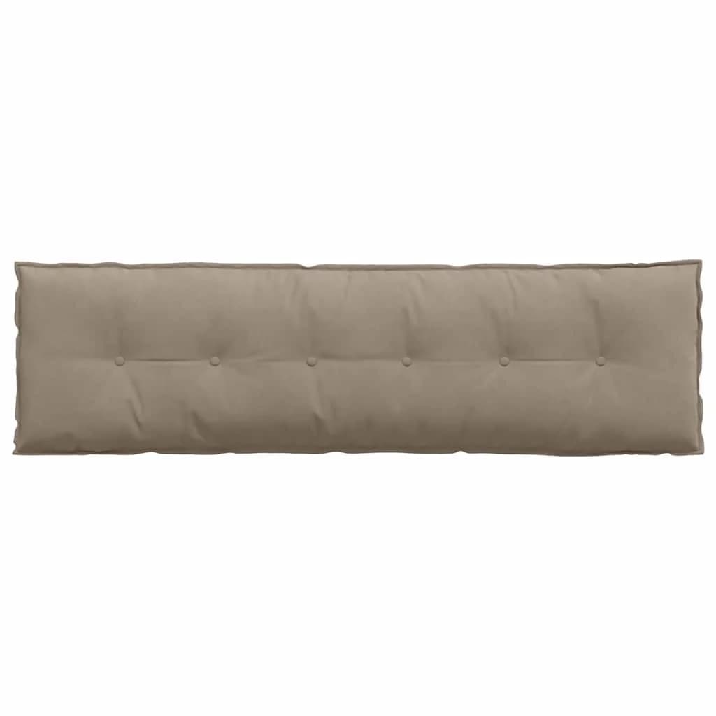 Poglavni vzglavnik Taupe 180 x 50 cm Mikrofiber tkanina - slika 6