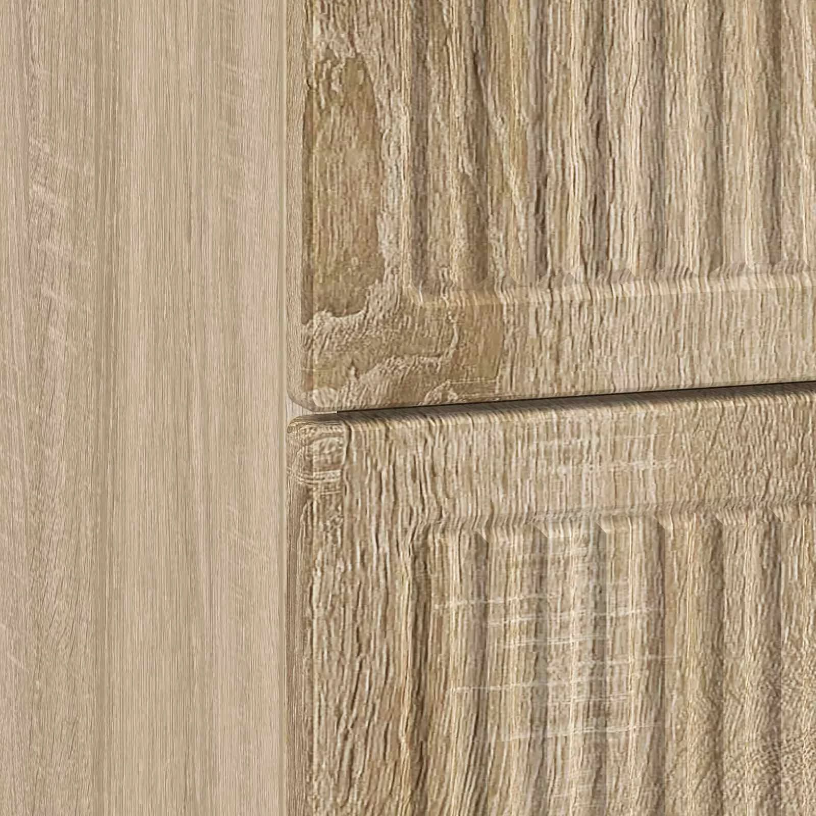 Nočna omarica Sonoma hrast 62 x 34,5 x 47,5 cm Inženirski les - slika 8