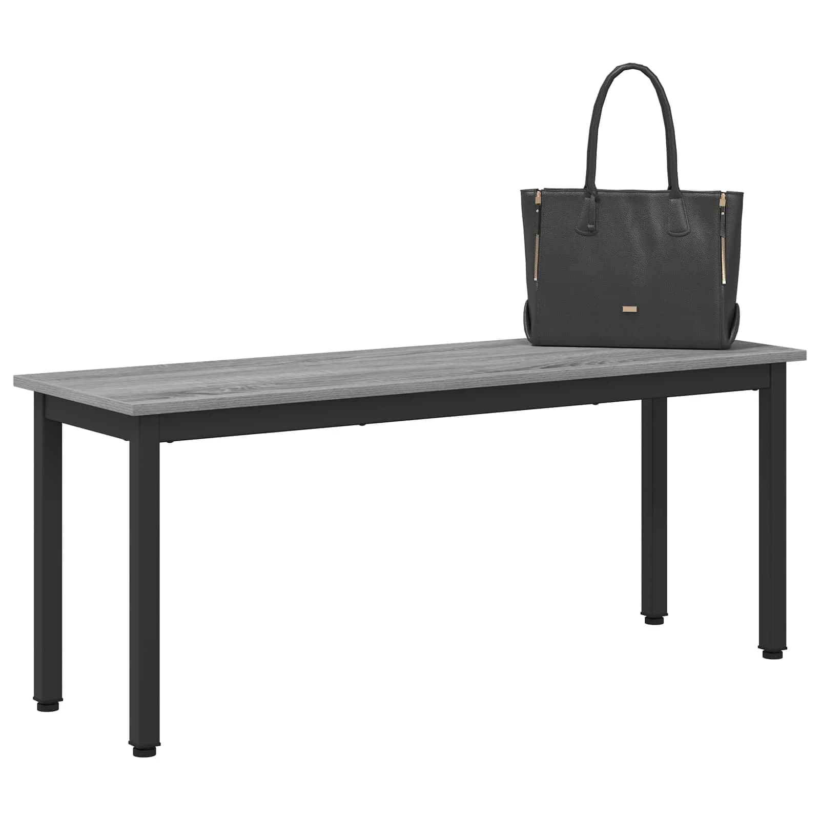 klop Siva Sonoma 110 x 35 x 45 cm Inženirski les - slika 3