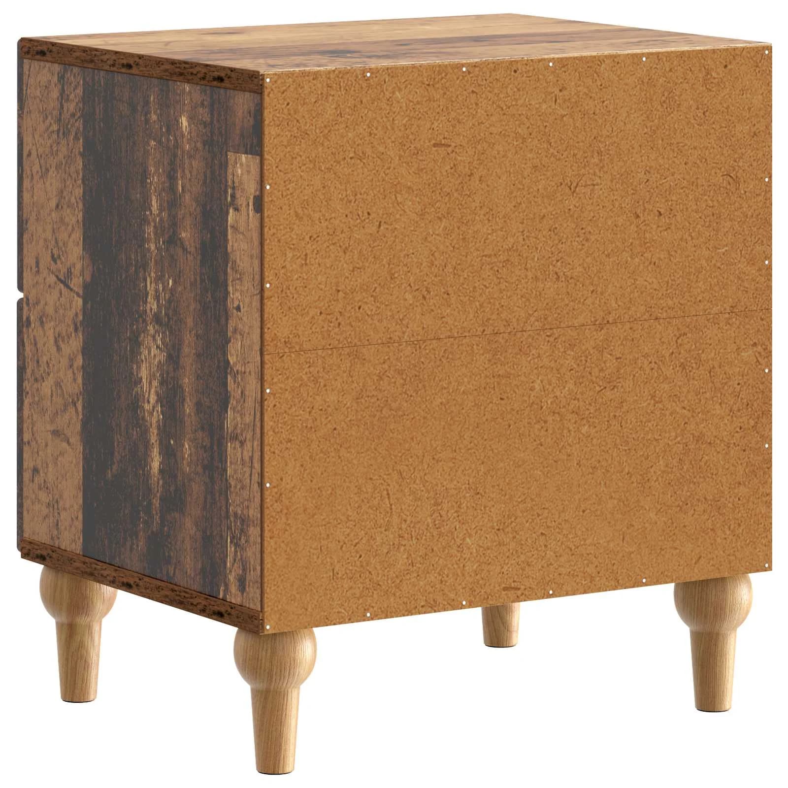Nočna omarica 2 kos Star les 43 x 34,5 x 48 cm Inženirski les - slika 9