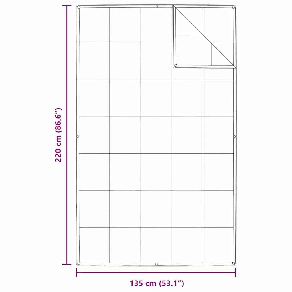 2-v-1 Dv entscheiden Bela 135 x 220 cm Perje - slika 10