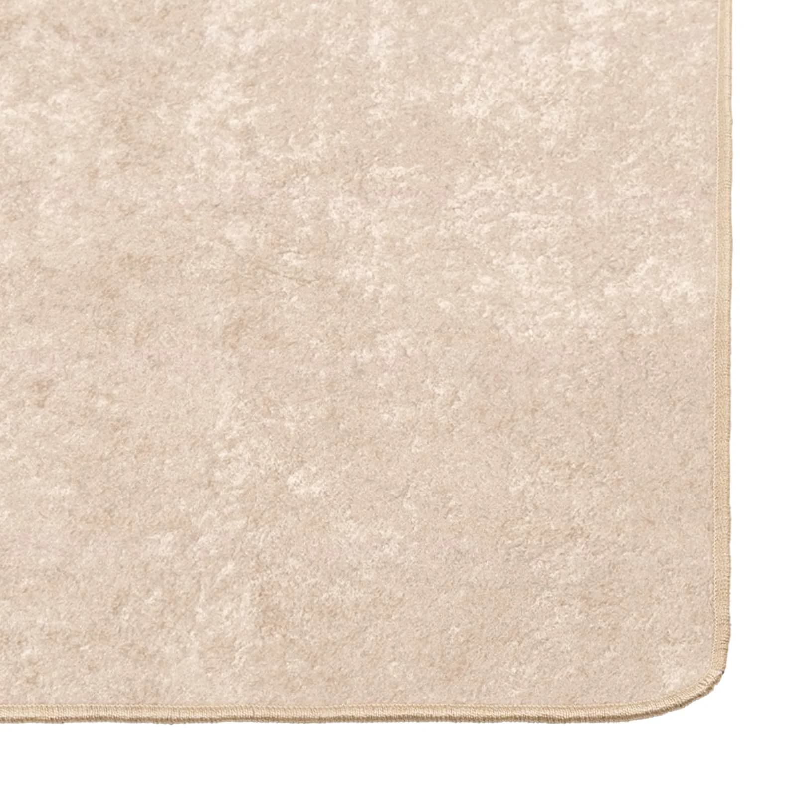 Preproga runner MARSA krema 100 x 150 cm Poliester in PVC - slika 5