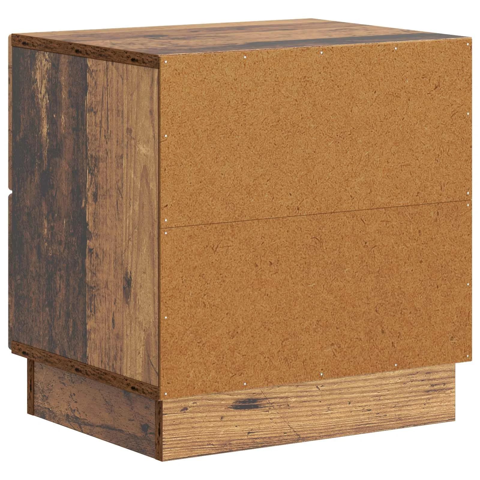 Nočna omarica Star les 43 x 34,5 x 44,5 cm Inženirski les - slika 7