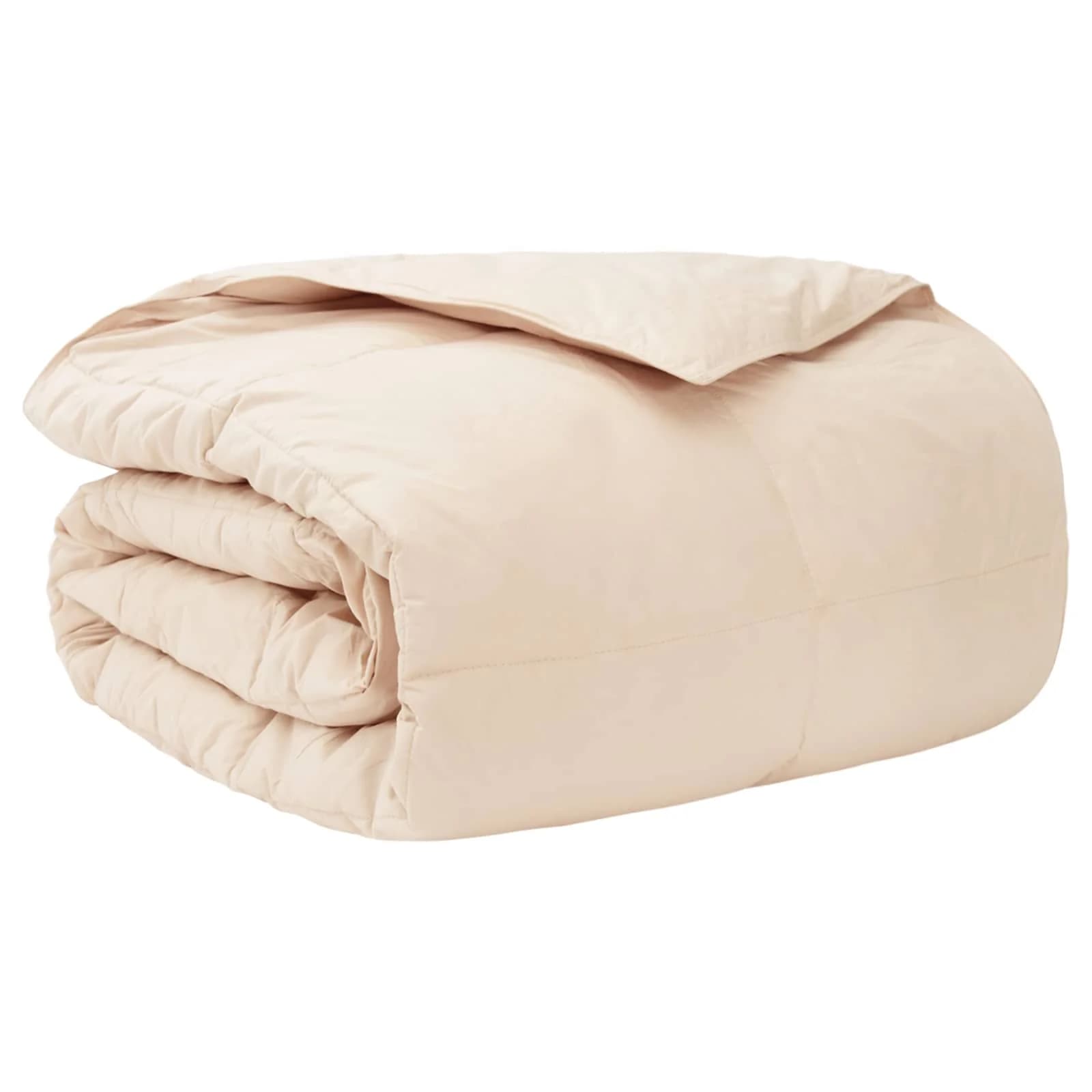 Zimska odeja Bež 200 x 200 cm 100% Naravni Kapok - slika 2