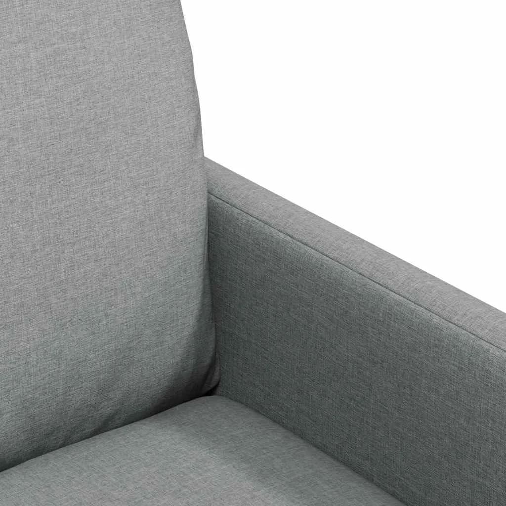 Jedilni stoli 2 kos blago Svetlo siva 57 x 67 x 98 cm - slika 7
