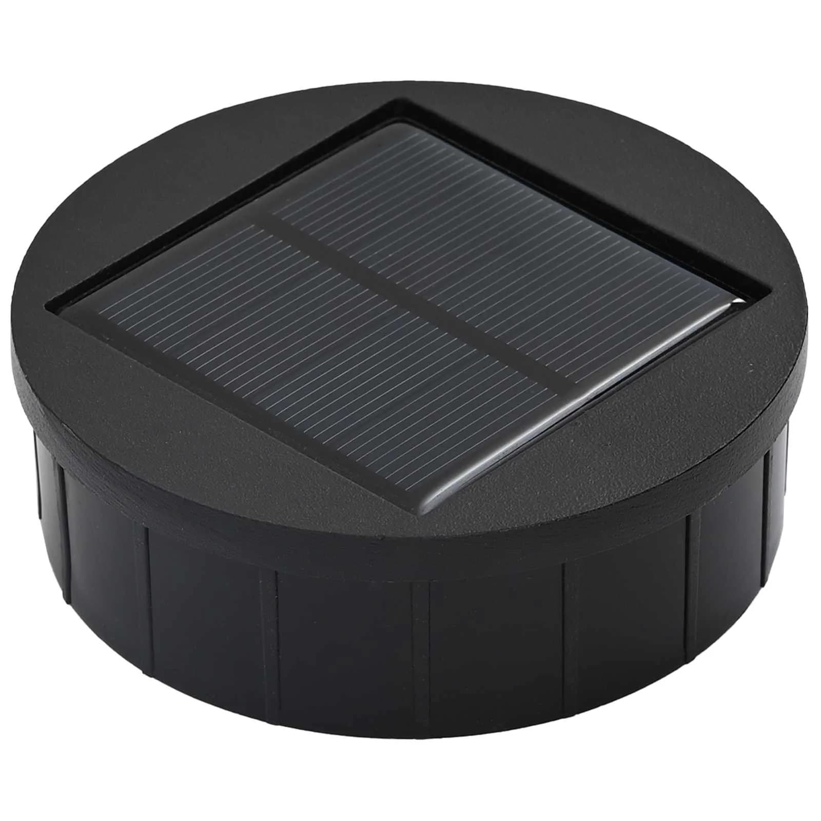 Solarno LED svetilo za pot 2 kos Toplo bela 18 x 18 x 50 cm - slika 5