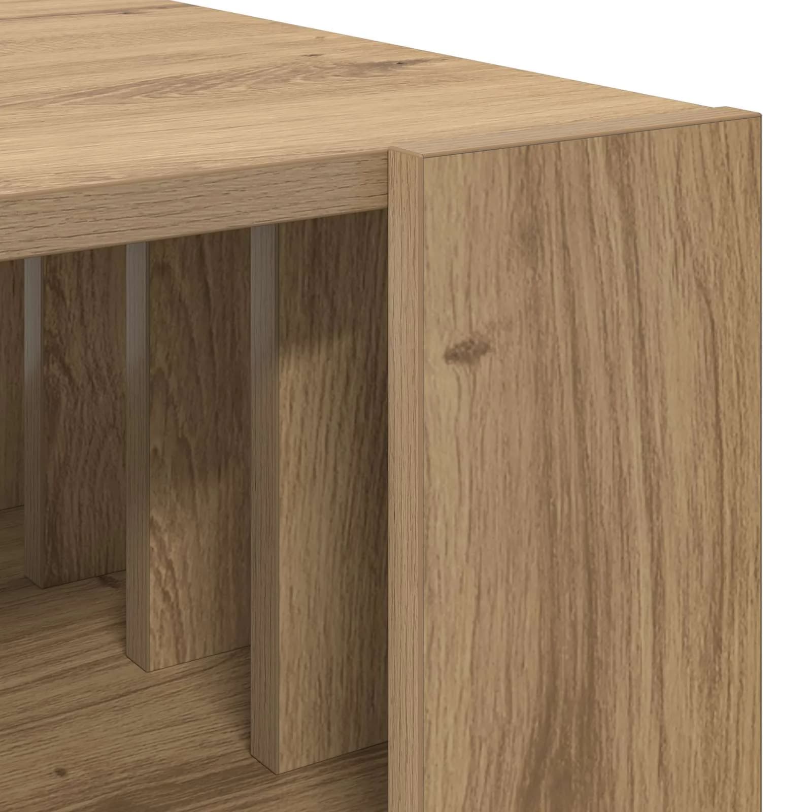 Klubska miza Umetni hrast 92 x 49,5 x 45 cm Inženirski les - slika 8