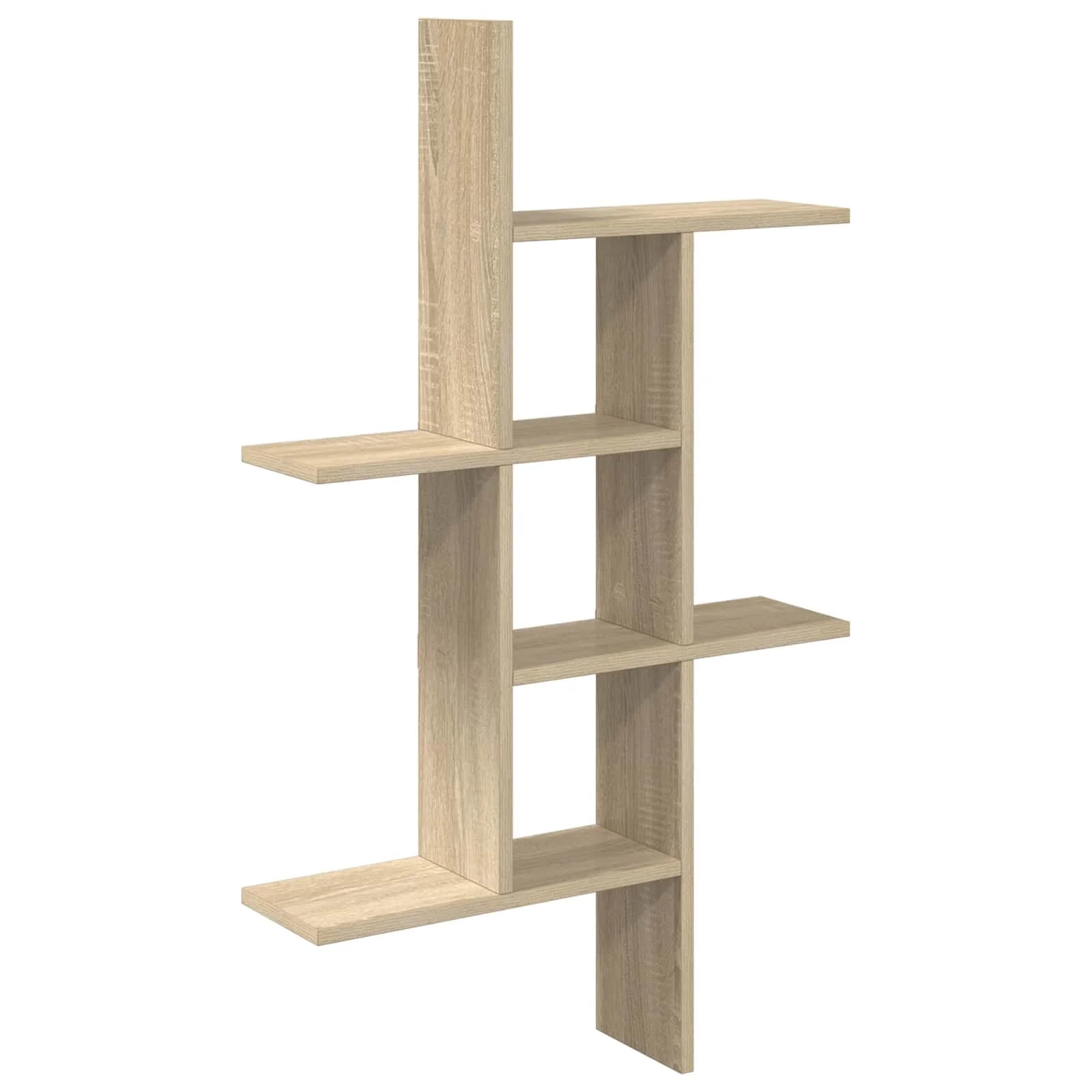 Stenska polica Sonoma hrast 61 x 15 x 102 cm Inženirski les - slika 2