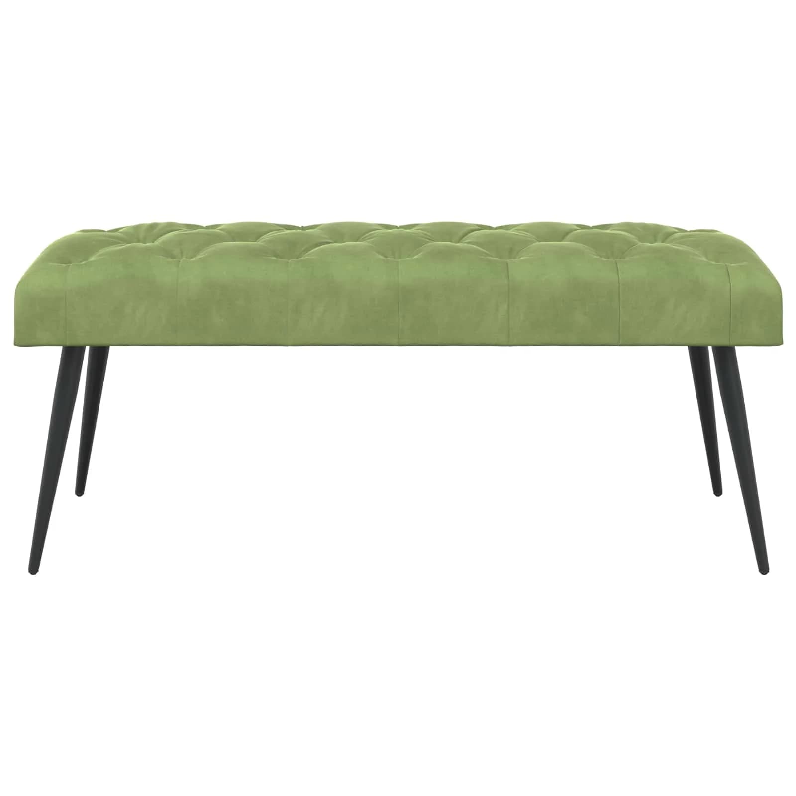 Klop s gumbnim oblazinjenjem Svetlo zelena 110 x 40 x 46 cm - slika 5