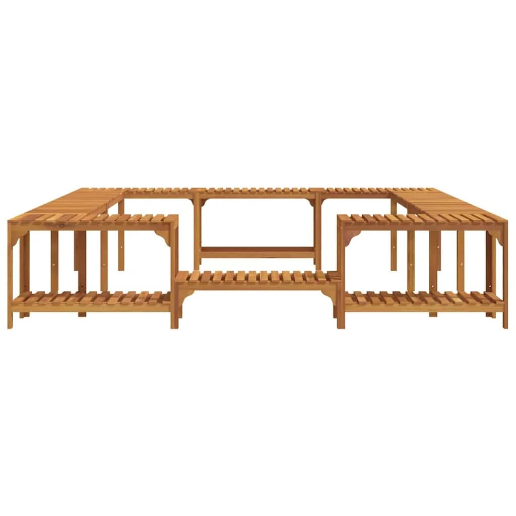 Obrobje vroče kadi Rjava 255 x 255 x 55,5 cm - slika 6