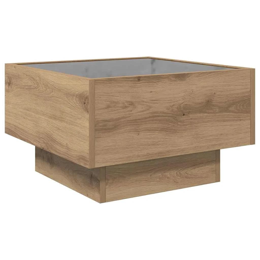 Klubska miza artisan hrast 50 x 50 x 30 cm - slika 10