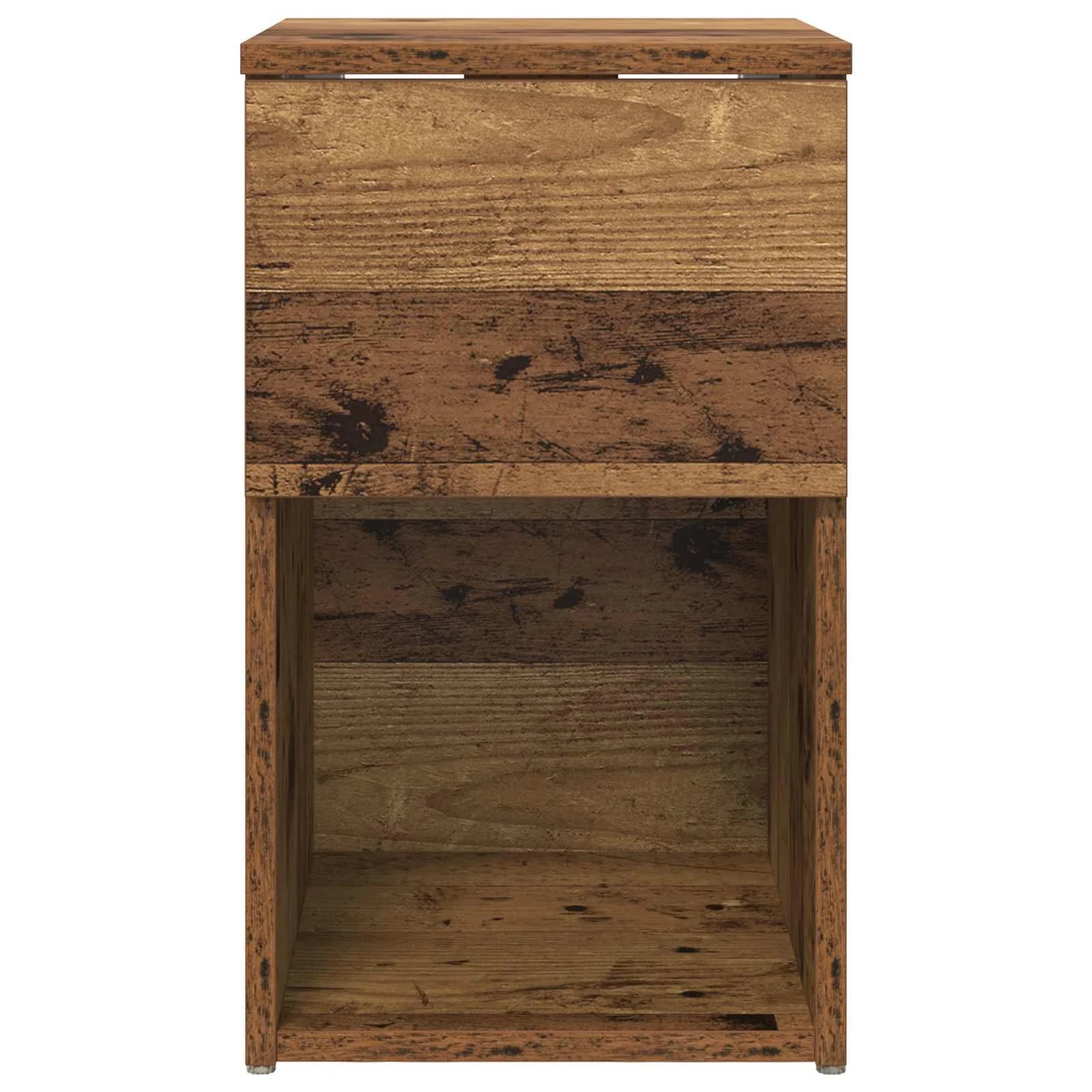 Posteljna omarica 2 kos Star les 29 x 31,5 x 49 cm - slika 7