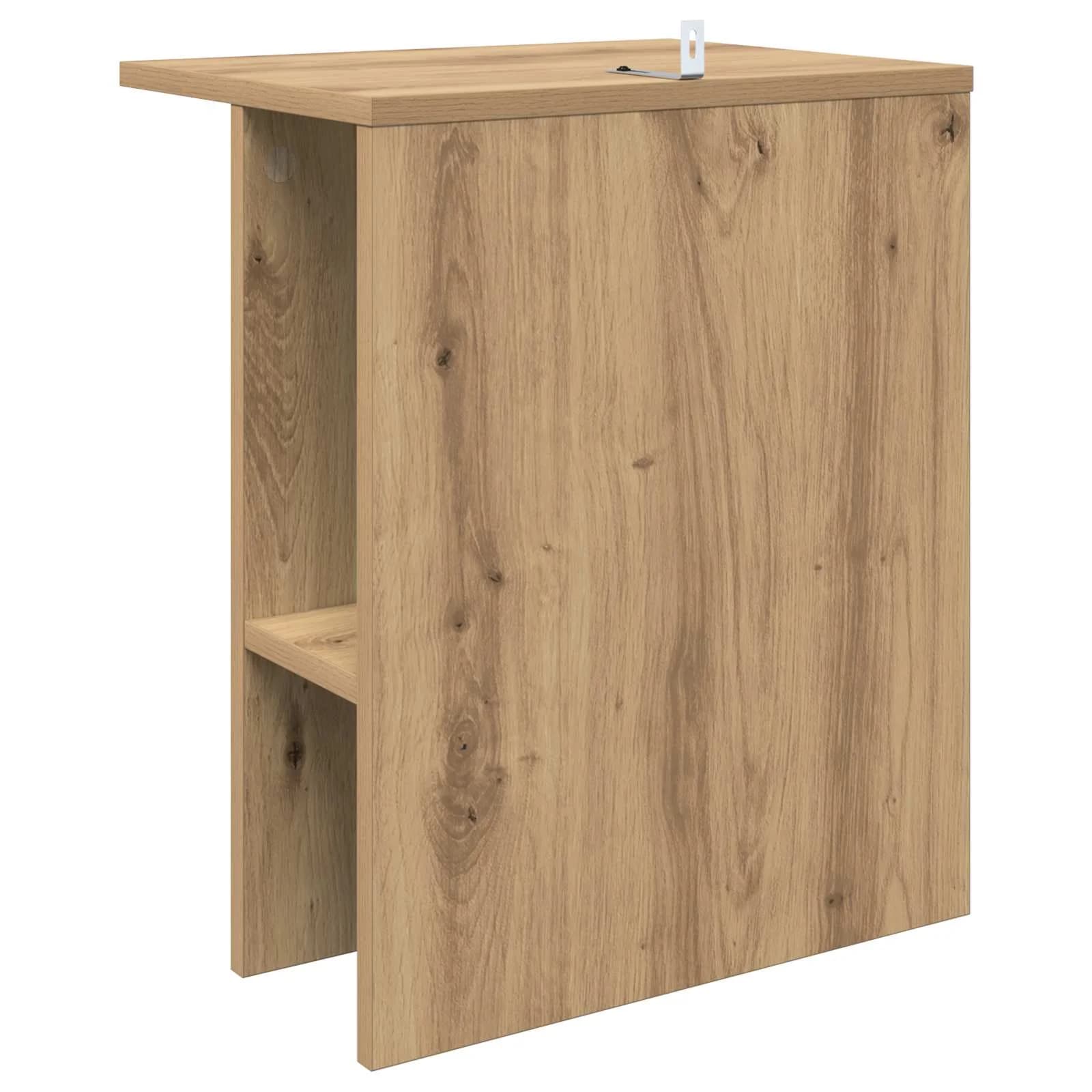 Klubska miza 2 kos Artisan hrast 40 x 30 x 49 cm Inženirski les - slika 8