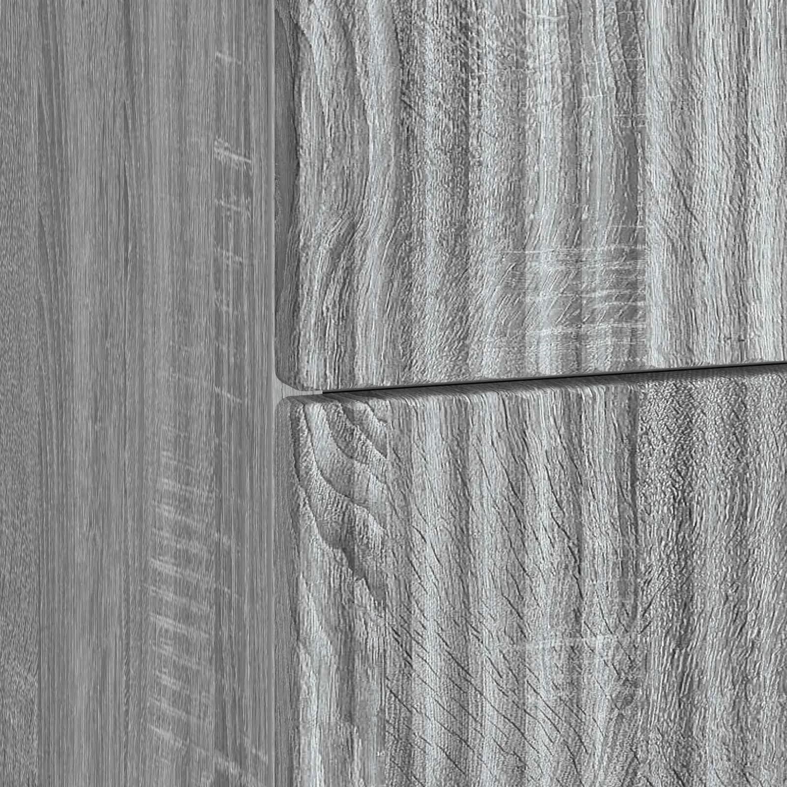 Nočna omarica 2 kos Siva Sonoma 43 x 34,5 x 48 cm - slika 10