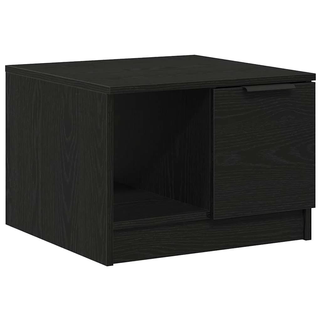 Klubska miza Črna Orehovina 50 x 50 x 36 cm Inženirski les - slika 2