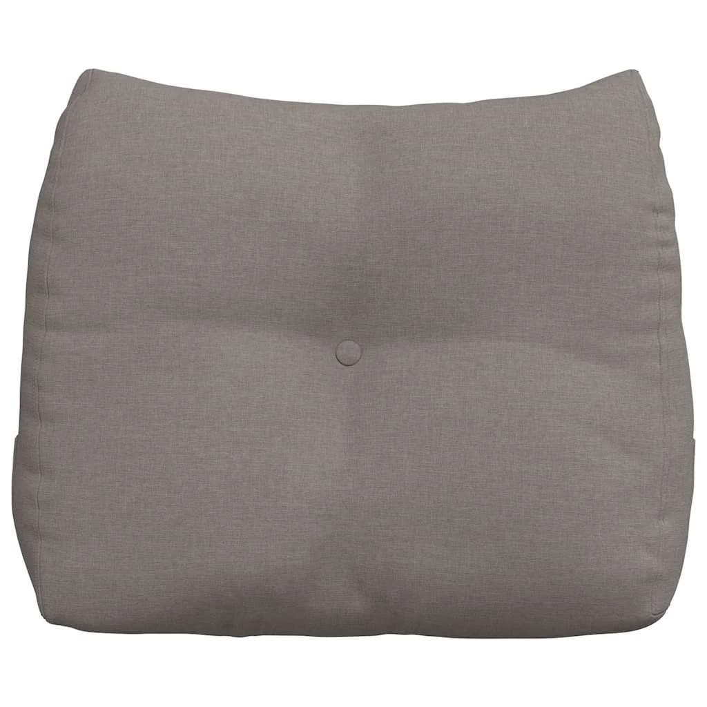 Poglavni vzglavnik Taupe 60 x 24 x 50 cm blago - slika 6