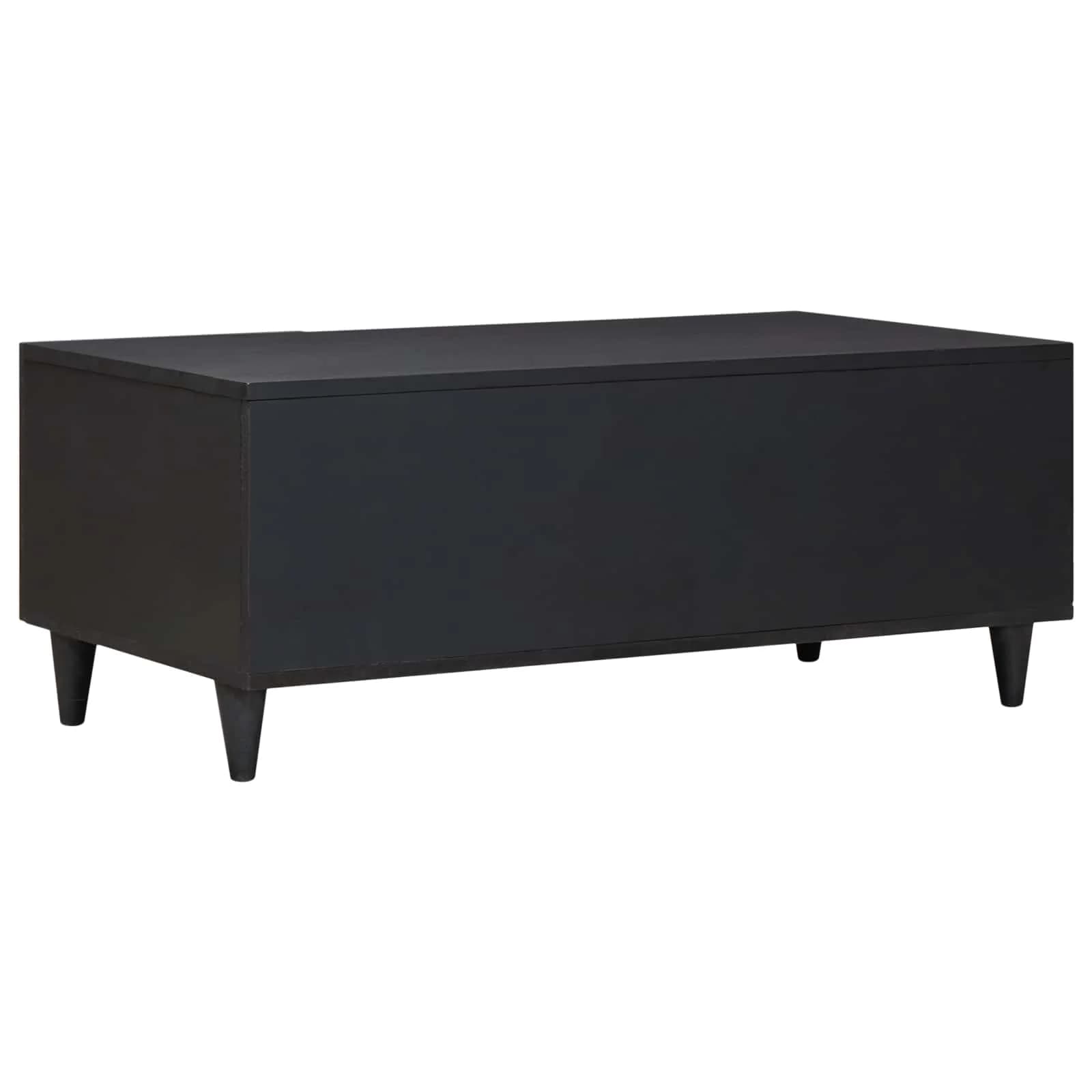 Klubska miza večbarvno 100 x 54 x 40 cm Masiven les manga - slika 5