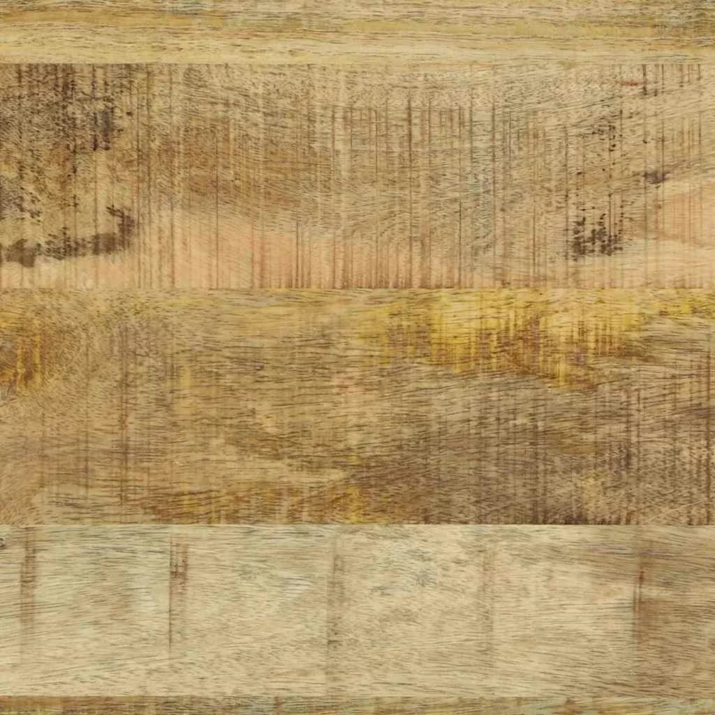 Klubska miza Rjava 90 x 50 x 35 cm Masiven les manga - slika 9