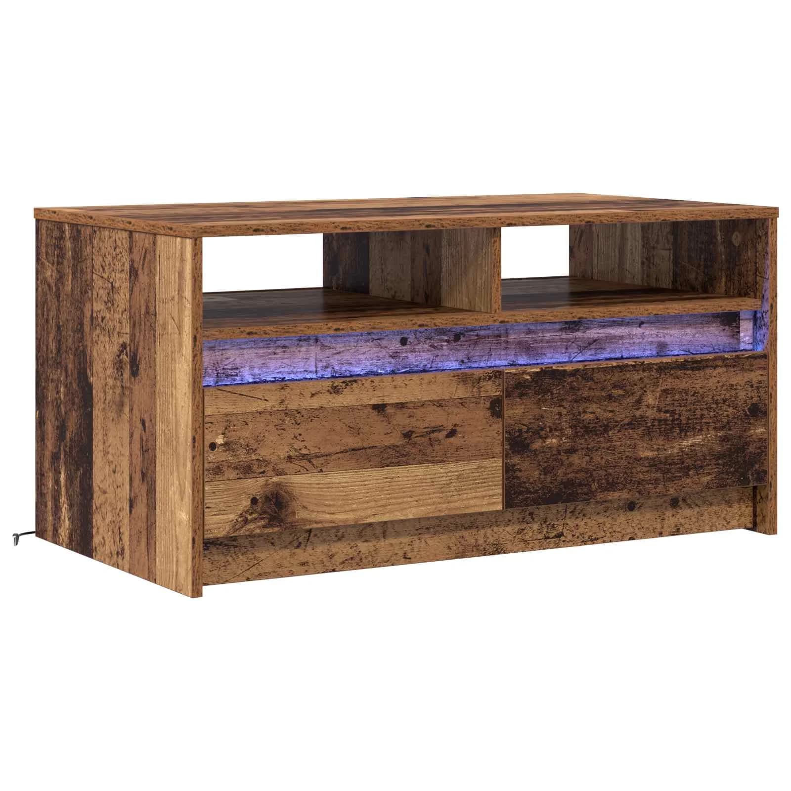 Klubska miza Star les 90 x 50 x 45 cm Inženirski les - slika 2