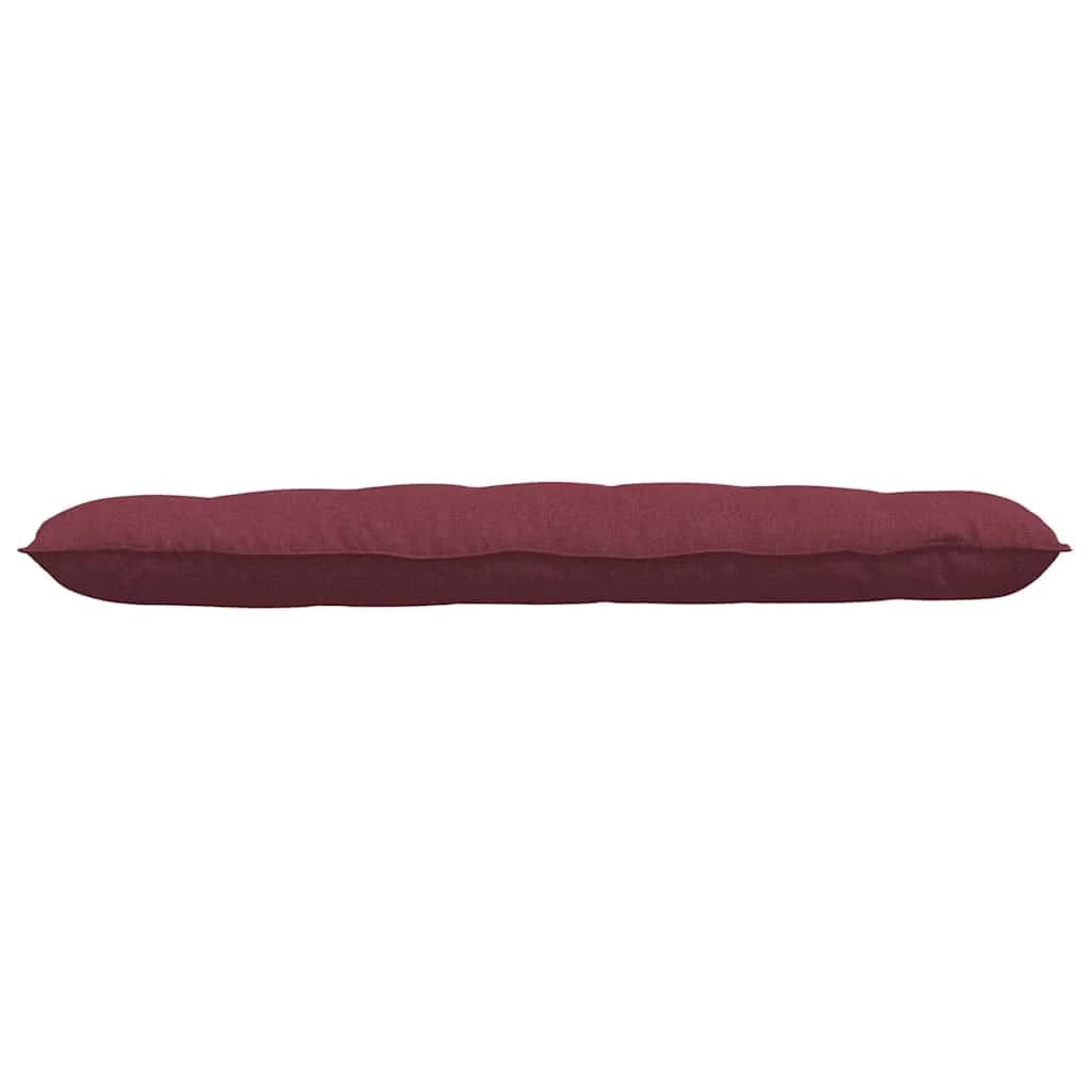 Poglavni vzglavnik Vinorodna rdeča 160 x 19 x 50 cm blago - slika 5