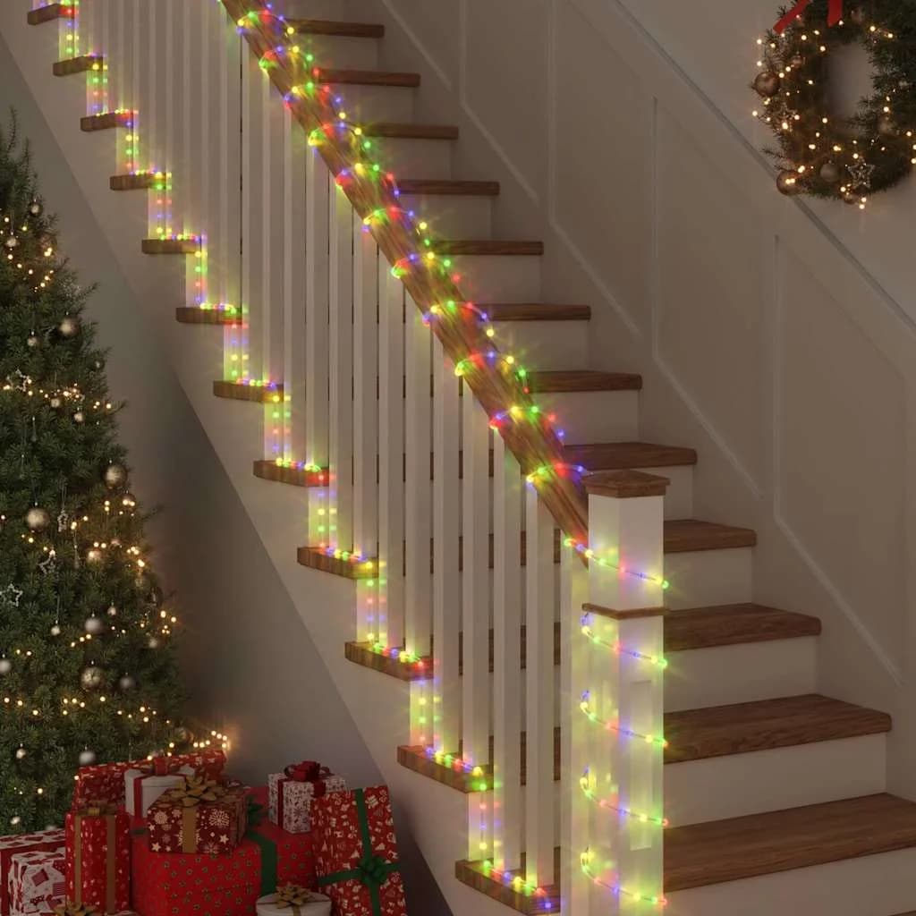 Osvetljena vrv med 2400 LED večbarvno 100 m PVC - slika 3