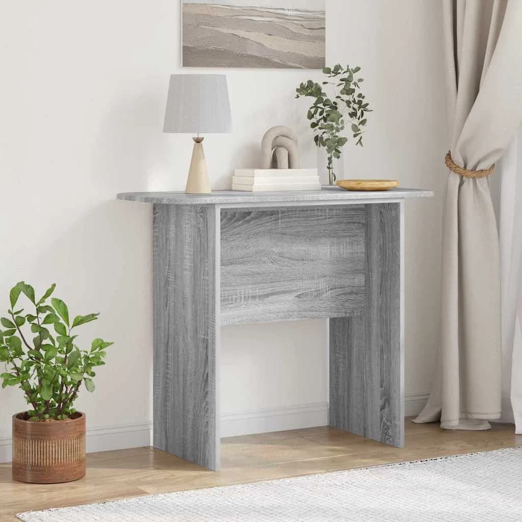 Konzolna miza Siva Sonoma 93 x 40 x 75 cm Inženirski les