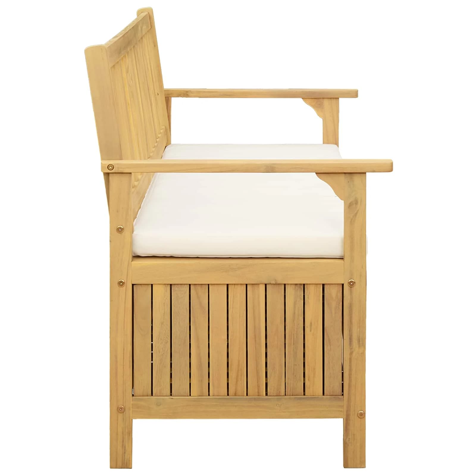 Klop s prostorom za shranjevanje 2 -Seater 120 x 63 x 84 cm - slika 4