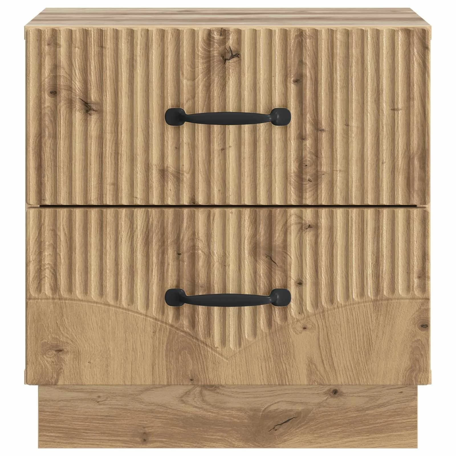 Nočna omarica Artisan hrast 43 x 34,5 x 44,5 cm Inženirski les - slika 5