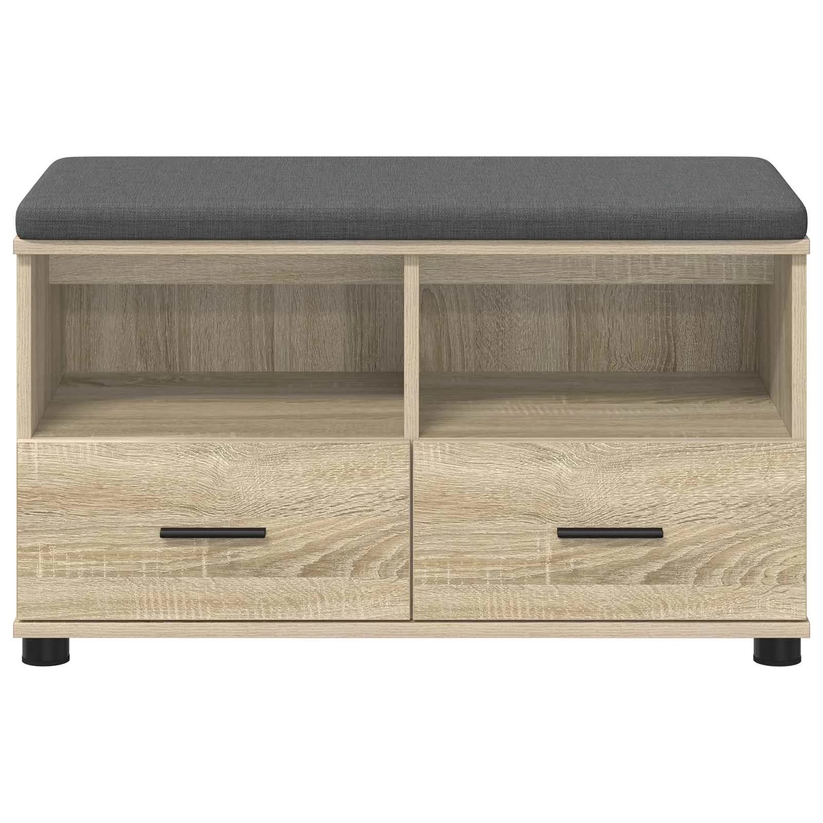 Haldna klop z blazino s predalom Sonoma hrast 80 x 38 x 46 cm - slika 6