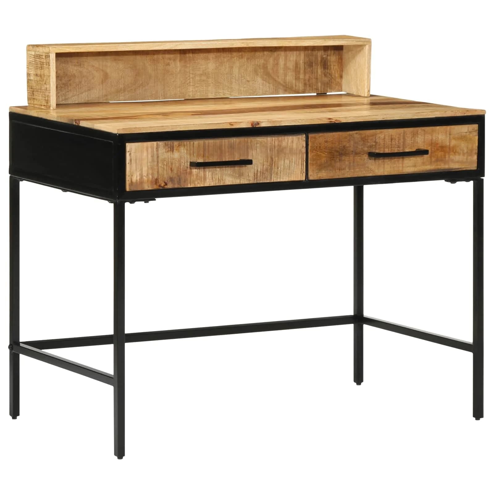 Konzolna miza s predalom Rjava 100 x 55 x 89.5 cm
