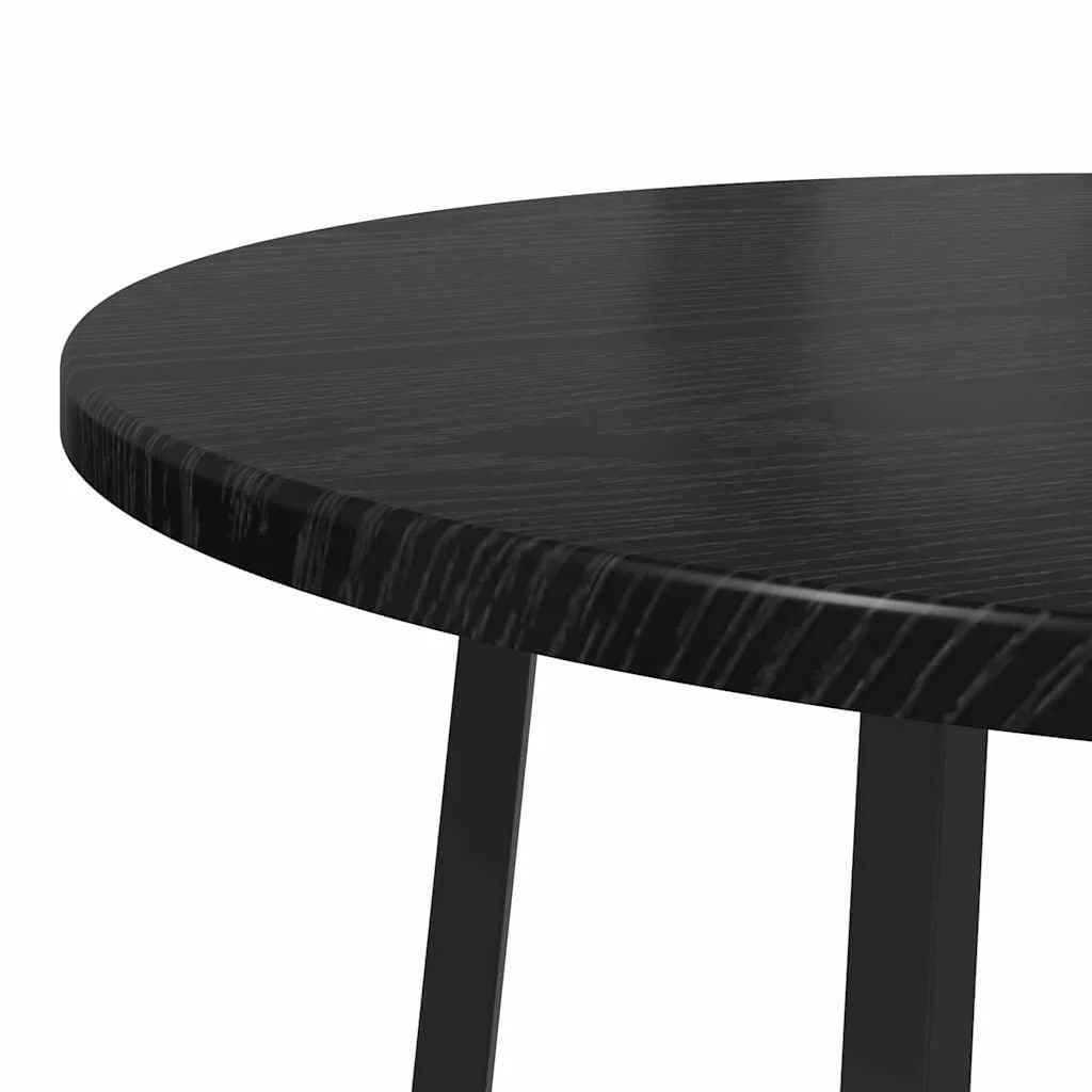 Komplet stranskih mizic 2 kos Črna Orehovina 50 x 50 x 51 cm - slika 7