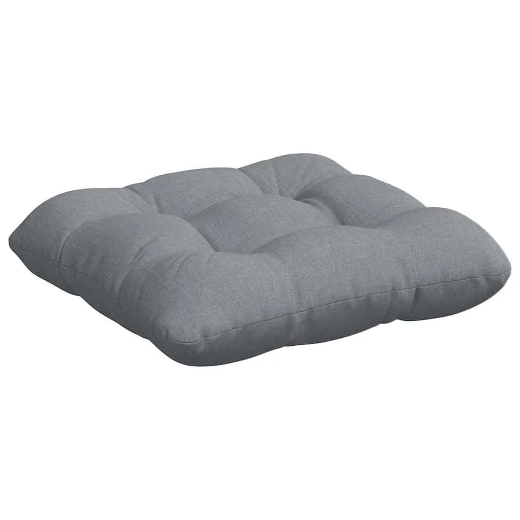 Sedežne blazine 4 kos Blago Svetlo siva 45 x 45 x 12 cm - slika 5