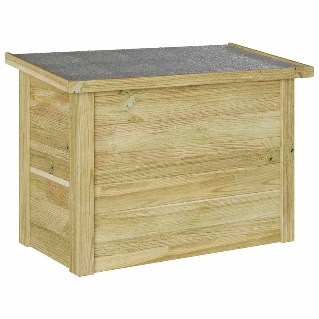 Shranjevalna škatla s shranjevanjem Naravna 80 x 44,5 x 57,5 cm - slika 2