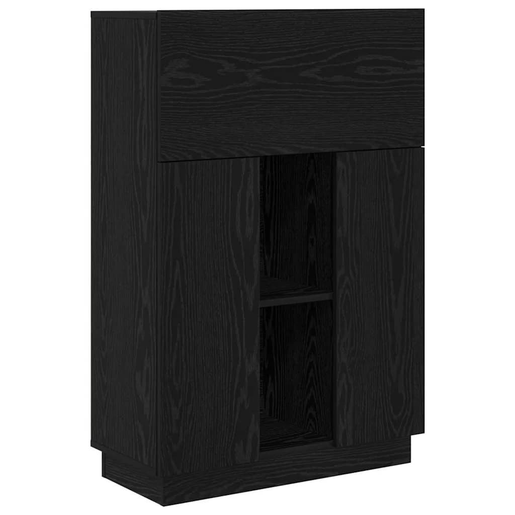 Miza Črna Orehovina Inženirski les 71.5 x 31.5 x 106.5 cm - slika 2
