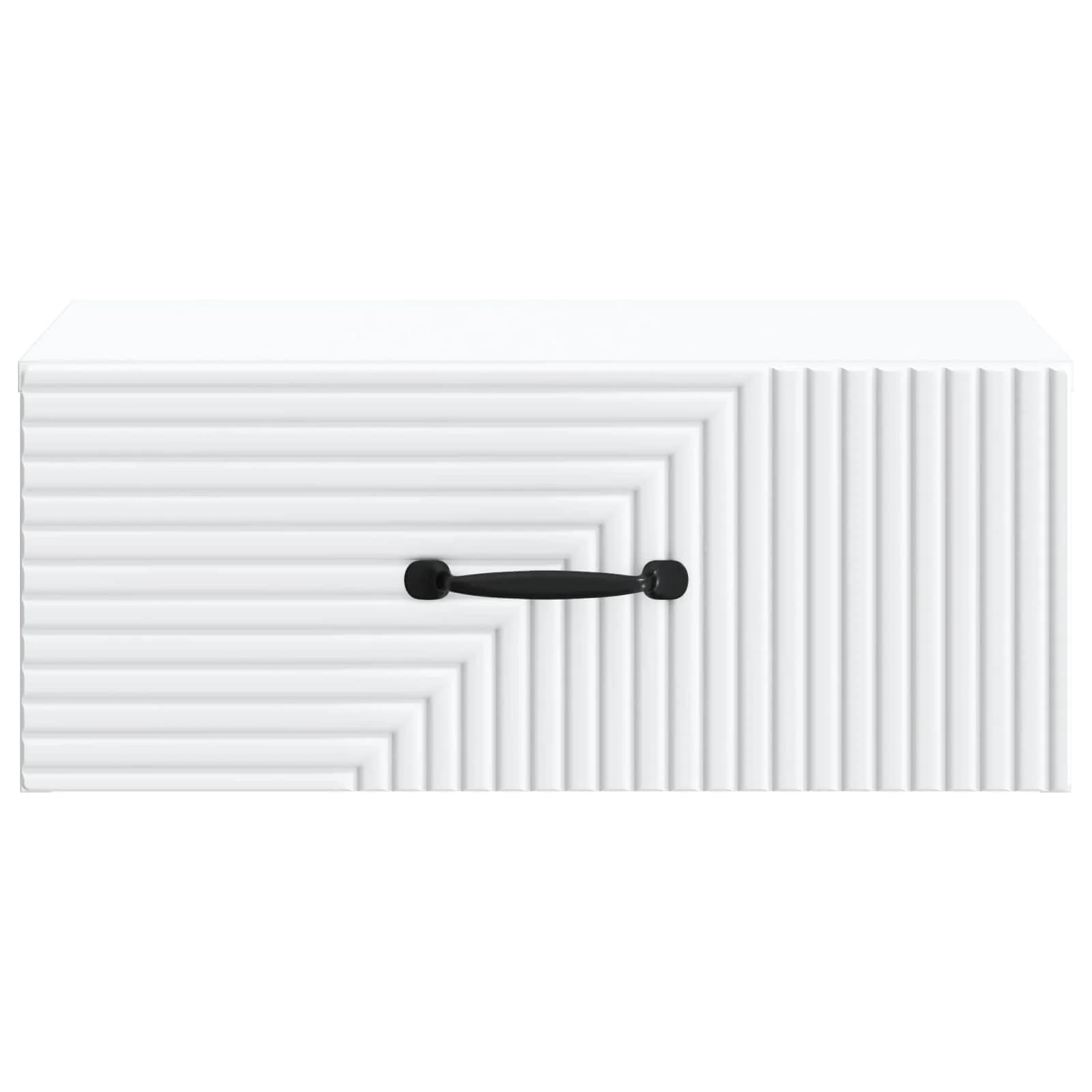 Stenski nočni omarici 2 kos Bela 49 x 34,5 x 20 cm - slika 7