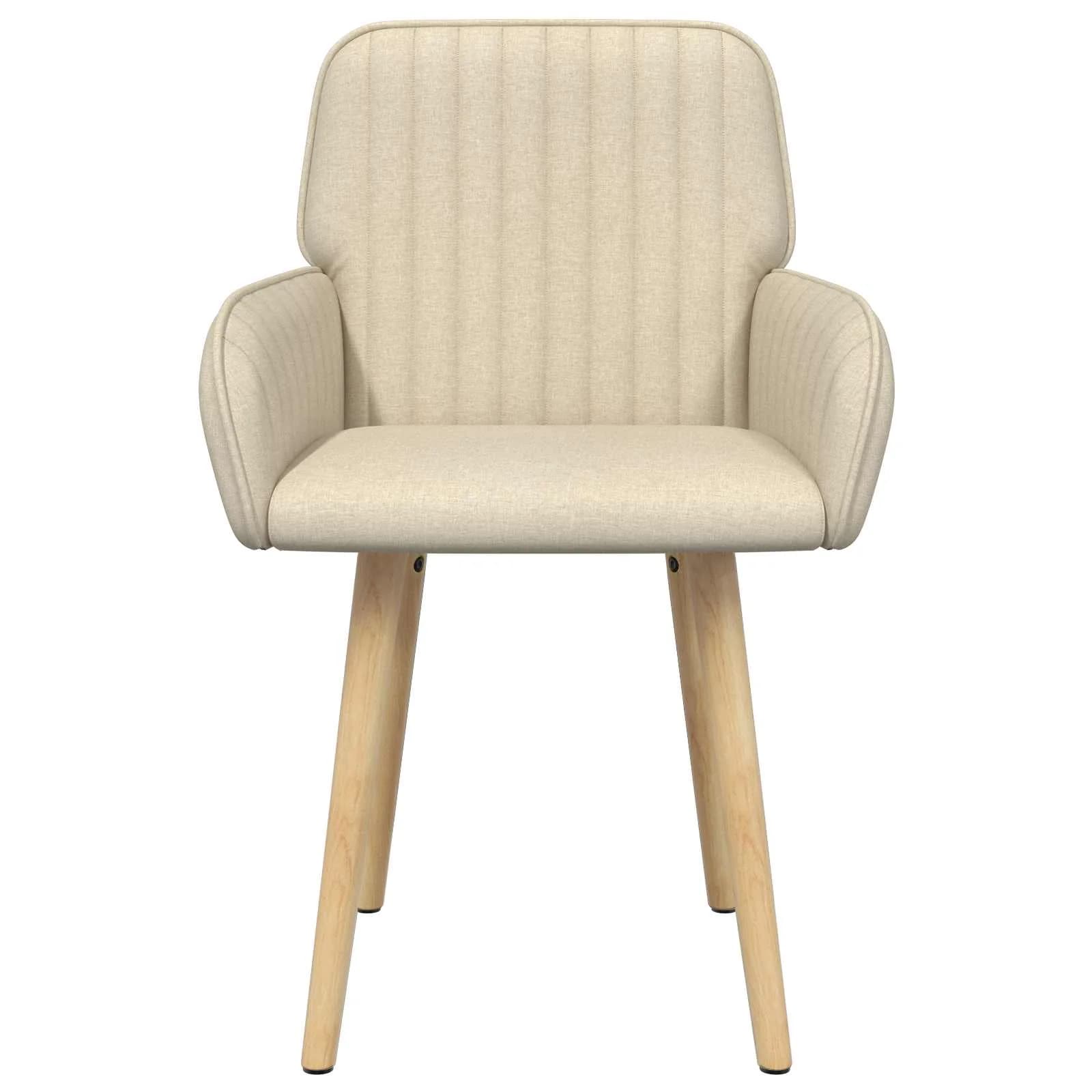 Jedilni stoli 4 kos Blago Krem 56,5 x 50 x 87,5 cm - slika 3