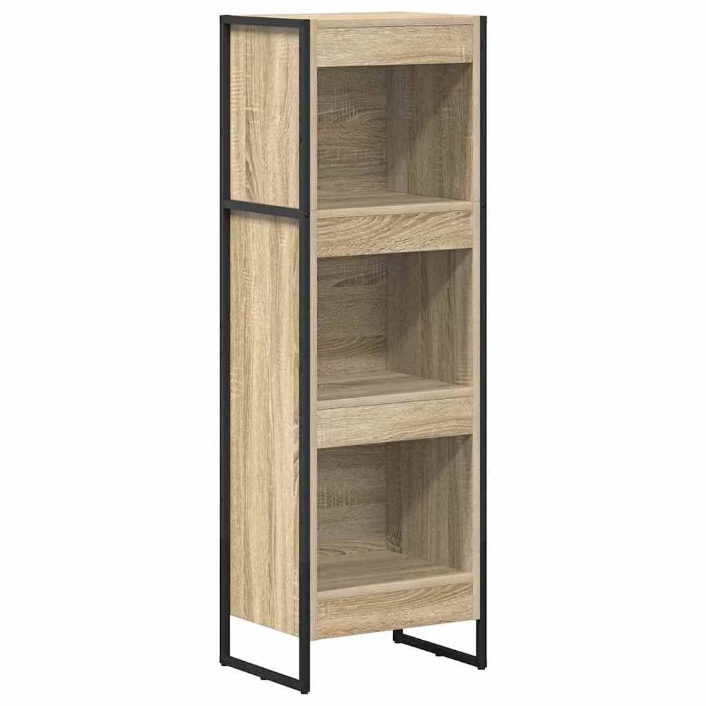 Knjigovni omar 40 x 30 x 121 cm Inženirski les Sonoma - slika 2