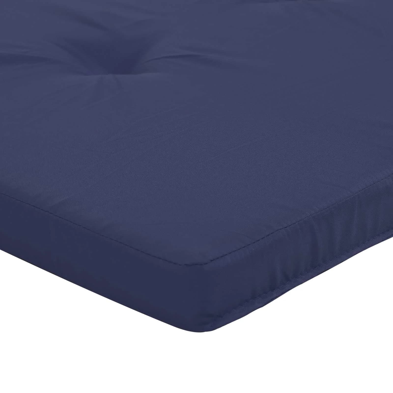 Zunanja blazina 2 kos Blago Temno modra 180 x 55 x 7 cm - slika 9