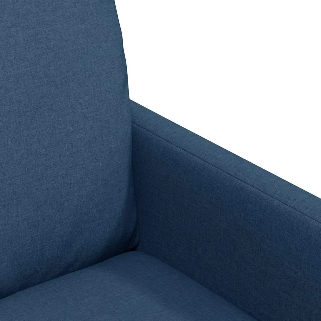 Jedilni stoli 2 kos blago Modra 57 x 67 x 98 cm - slika 7