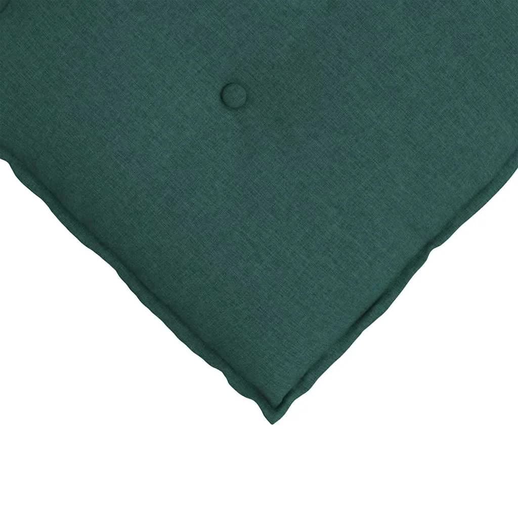 Poglavni vzglavnik Temno zelena 160 x 19 x 50 cm blago - slika 7